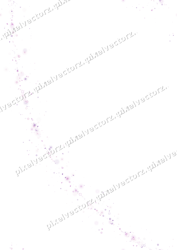 Nahtloser Glitzerbogen in Magenta und Violett auf transparentem Grund