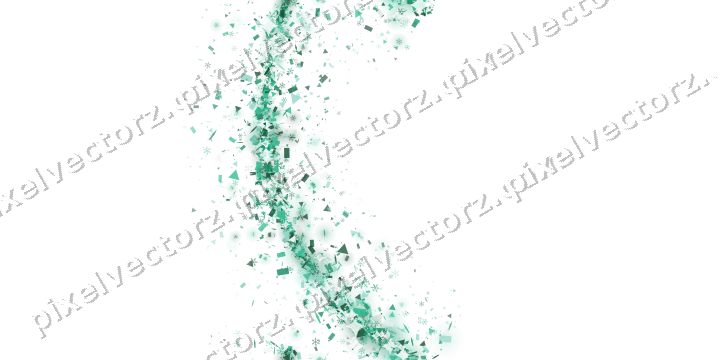 Nahtloser Glitzerbogen auf transparentem Grund