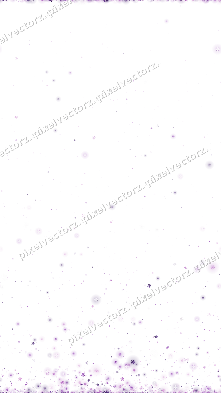 Nahtloser Glitzeraufstieg in Violett auf transparentem Grund