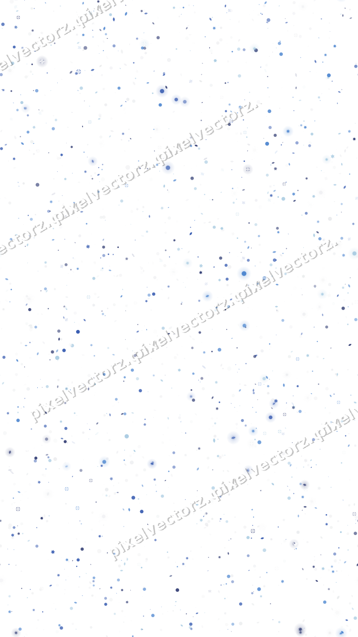 Nahtlose Glitzerstreuung in Blau und Türkis auf transparentem Grund