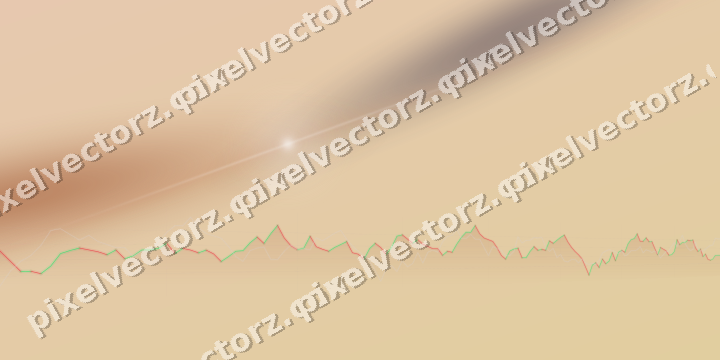 Zarter Pastell Diagramm Hintergrund in Orange und Blau