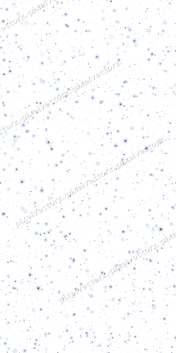 Nahtlose Glitzerstreuung in Blau und Türkis auf transparentem Grund