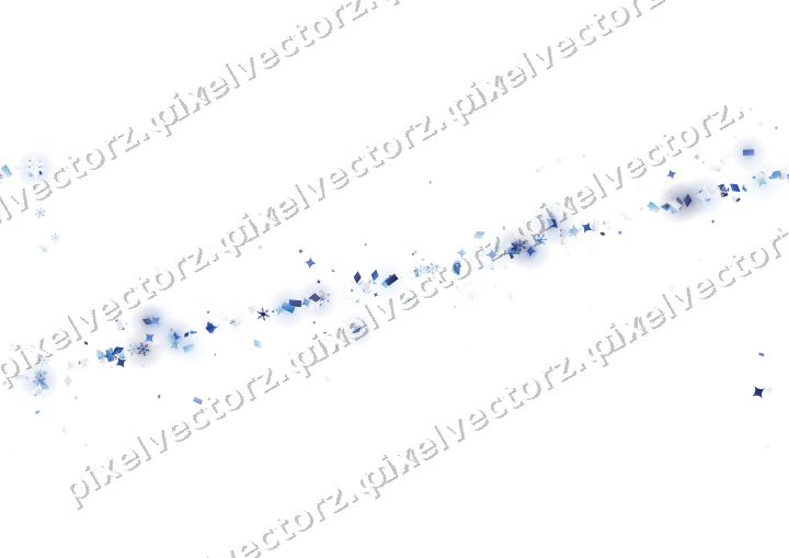 Nahtloses Glitzerband in Blau und Türkis auf transparentem Grund