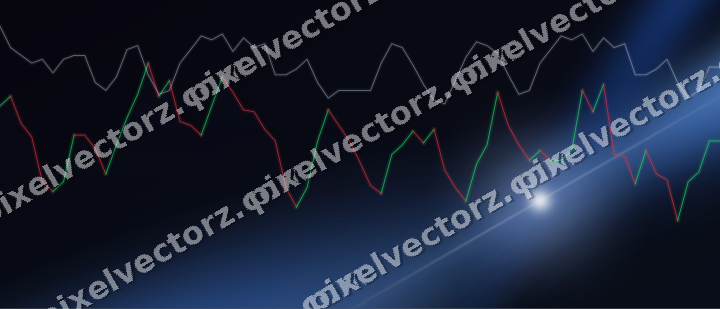 Leuchtender Neon Diagramm Hintergrund in Blau