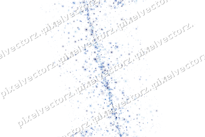 Nahtloses Glitzerband aus Sternen und Blüten auf transparentem Grund