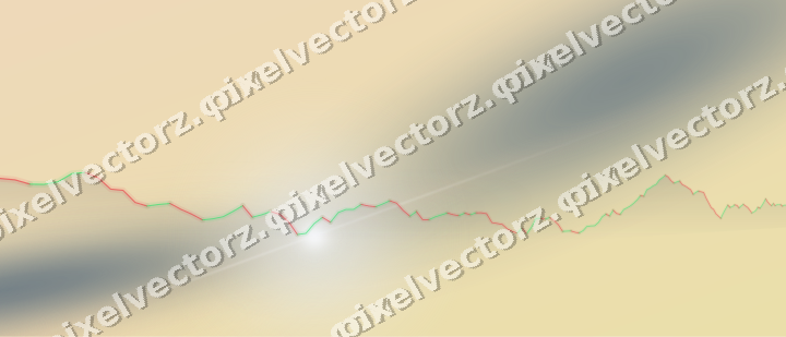 Zarter Pastell Diagramm Hintergrund in Dunkelblau und Orange