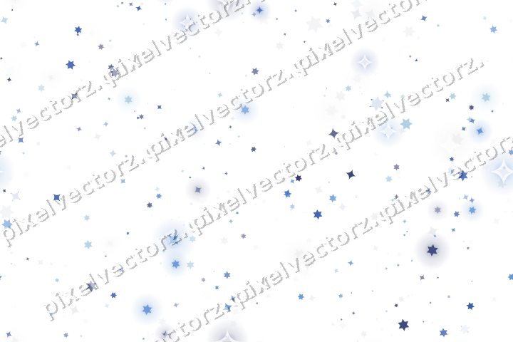 Nahtlose Glitzerstreuung in Blau und Türkis auf transparentem Grund