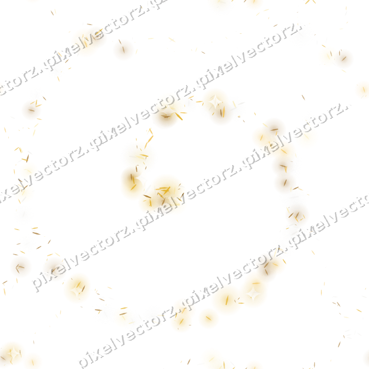 Nahtlose Glitzerspirale aus Splittern auf transparentem Grund