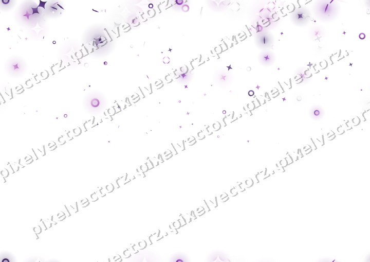 Nahtloser Glitzerregen aus Sternen und Funken auf transparentem Grund