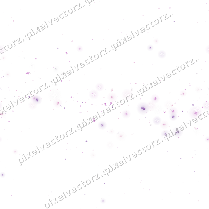 Nahtloses Glitzerband aus Sternen und Rauten auf transparentem Grund