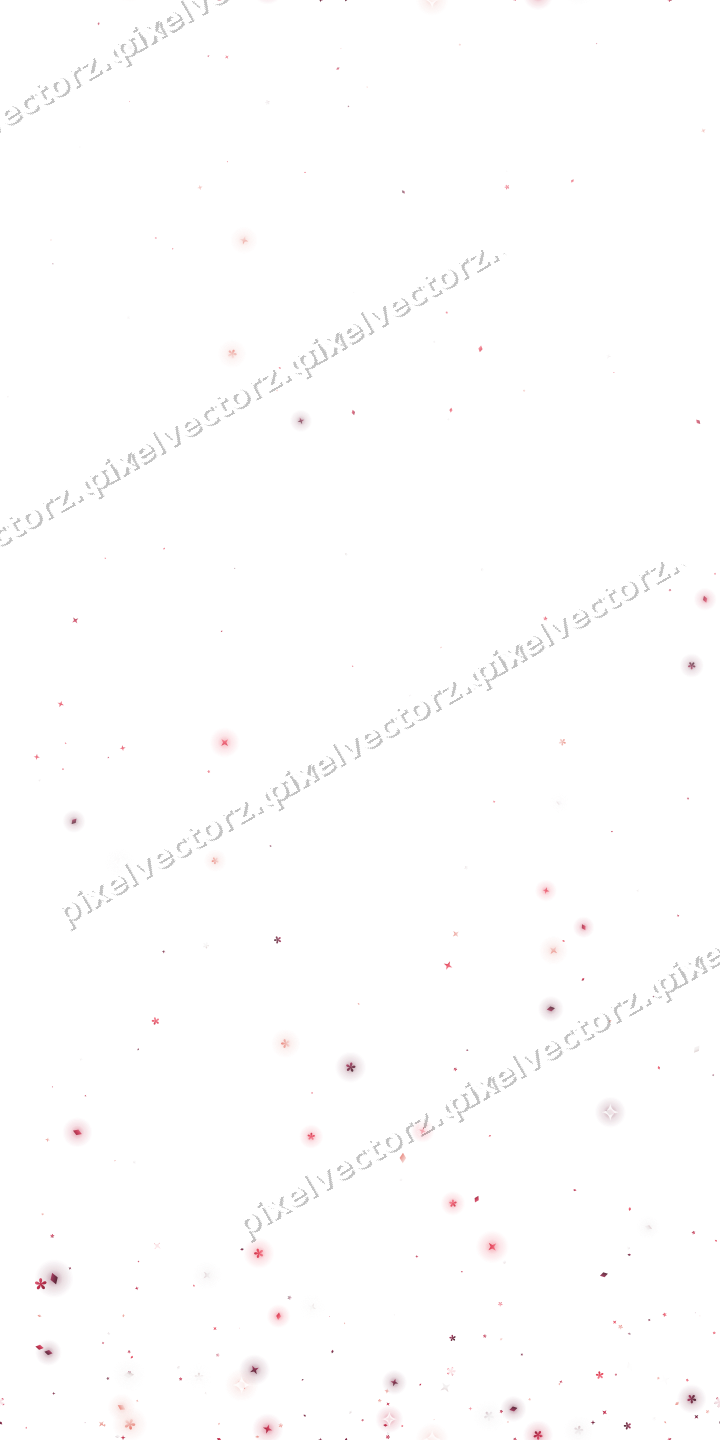 Nahtloser Glitzeraufstieg in Rosa und Rot auf transparentem Grund