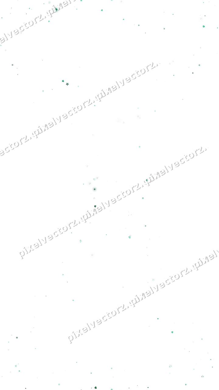 Nahtloser Glitzerkranz aus Herzen und Blüten auf transparentem Grund