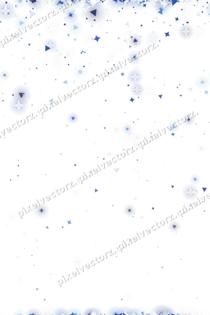 Nahtloser Glitzerregen in Blau und Türkis auf transparentem Grund