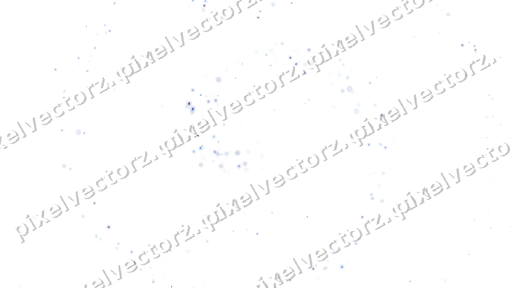 Nahtlose Glitzerspirale in Blau und Türkis auf transparentem Grund