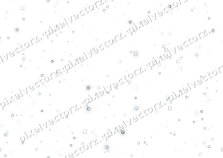 Nahtlose Glitzerstreuung aus Ringen auf transparentem Grund
