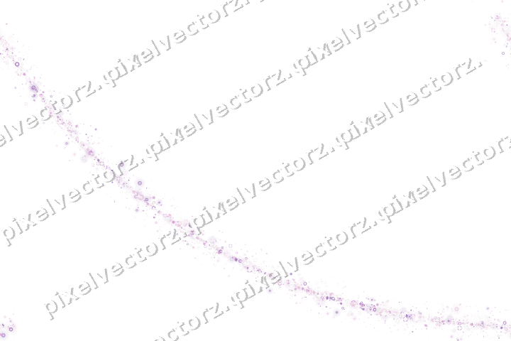 Nahtloser Glitzerbogen aus Sternen und Ringen auf transparentem Grund