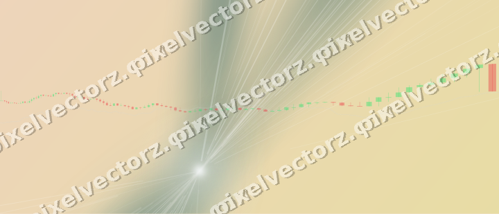 Zarter Pastell Diagramm Hintergrund in Dunkelpetrol und Orange