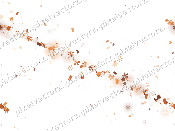 Nahtloses Glitzerband auf transparentem Grund