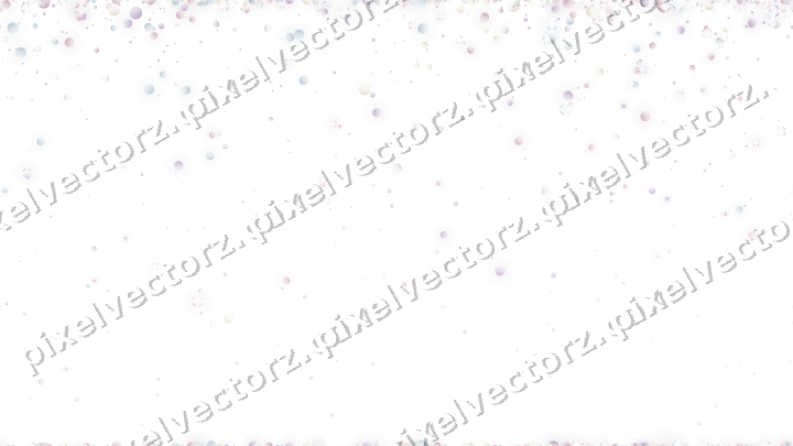 Nahtloser Glitzerregen aus Punkten auf transparentem Grund