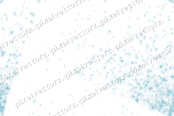 Nahtloser Glitzerfächer aus Sternen und Funken auf transparentem Grund