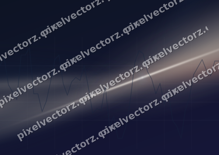 Leuchtender Neon Diagramm Hintergrund in Dunkelblau und Rot