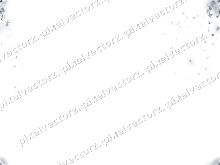 Nahtloser Glitzerfächer aus Sternen und Funken auf transparentem Grund