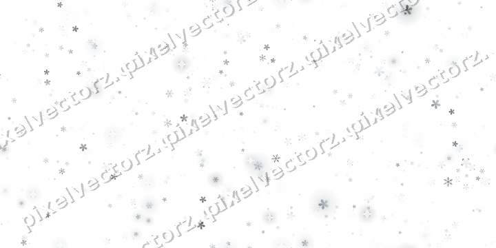 Nahtlose Glitzerstreuung in Blassblau auf transparentem Grund