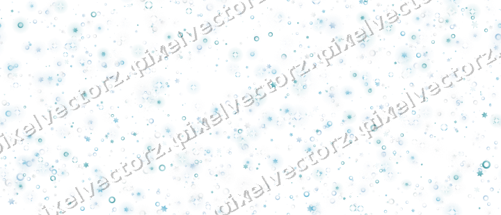 Nahtlose Glitzerstreuung in Türkis auf transparentem Grund