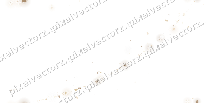 Nahtloser Glitzerbogen aus Funken und Tropfen auf transparentem Grund