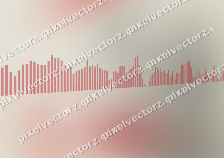 Zarter Pastell Diagramm Hintergrund in Rot und Blassbernstein