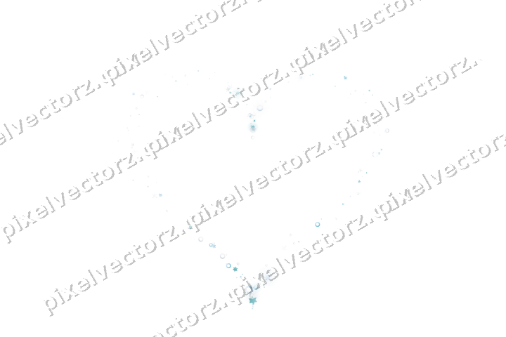 Nahtloses Glitzerherz aus Sternen und Ringen auf transparentem Grund