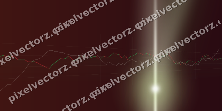 Leuchtender Neon Diagramm Hintergrund in Dunkellimette und Dunkelrosa