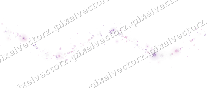 Nahtlose Glitzerwelle in Magenta und Violett auf transparentem Grund