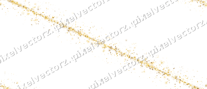 Nahtloses Glitzerband aus Rauten und Dreiecken auf transparentem Grund