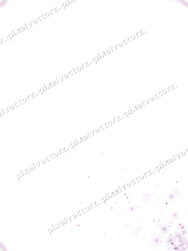 Nahtloser Glitzerfächer in Magenta und Violett auf transparentem Grund