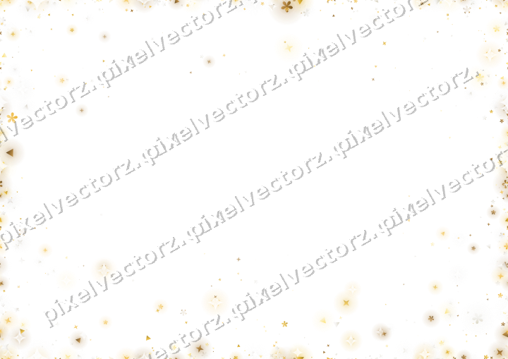 Nahtlose Glitzervignette auf transparentem Grund