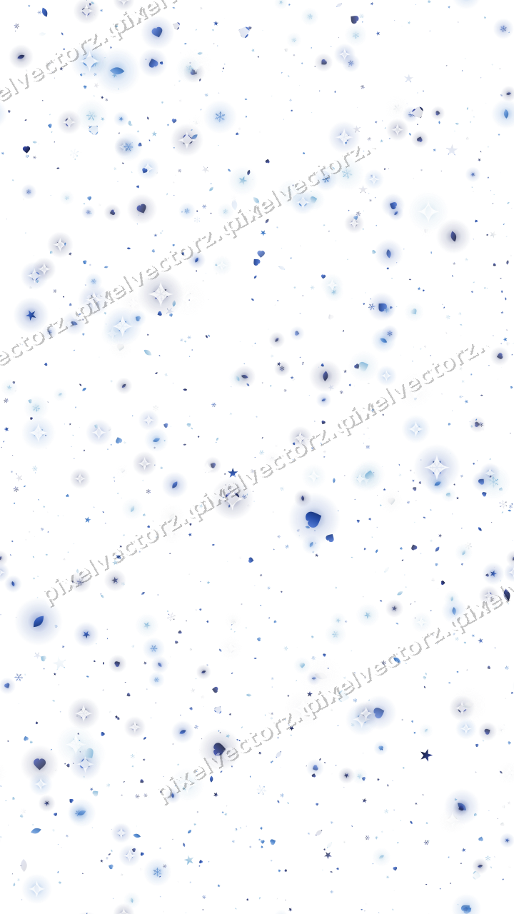 Nahtlose Glitzerstreuung in Blau und Türkis auf transparentem Grund