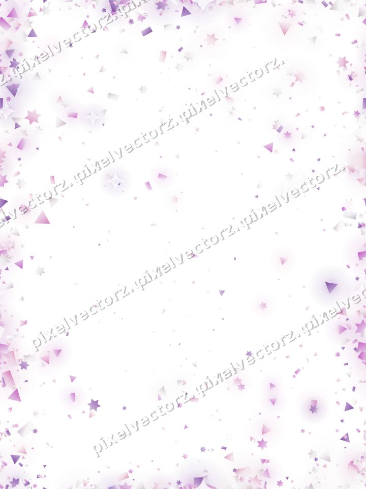 Nahtlose Glitzervignette in Magenta auf transparentem Grund