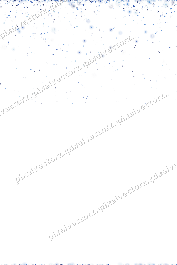 Nahtloser Glitzerregen in Blau und Türkis auf transparentem Grund