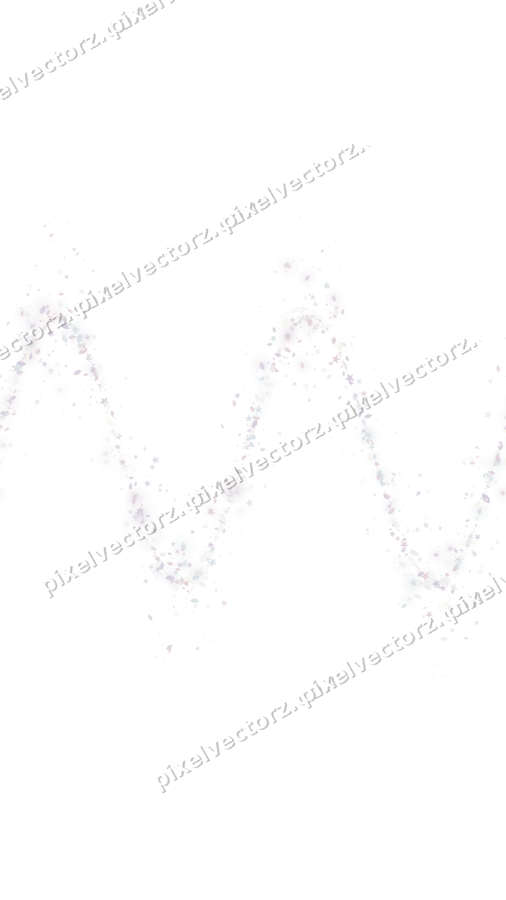Nahtlose Glitzerwelle aus Sternen und Tropfen auf transparentem Grund