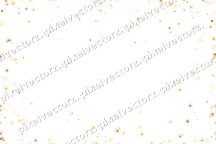 Nahtlose Glitzervignette auf transparentem Grund