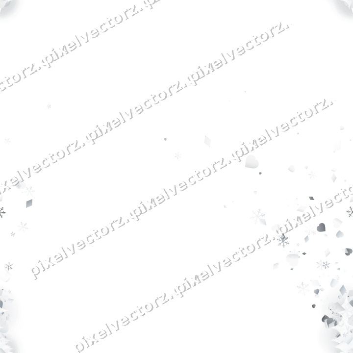Nahtloser Glitzerfächer in Blassblau auf transparentem Grund