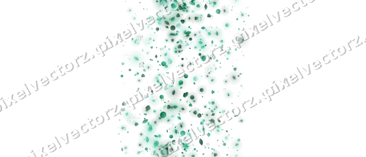 Nahtloses Glitzerband aus Herzen und Tropfen auf transparentem Grund