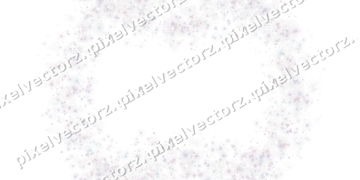 Nahtloser Glitzerkranz aus Dreiecken auf transparentem Grund