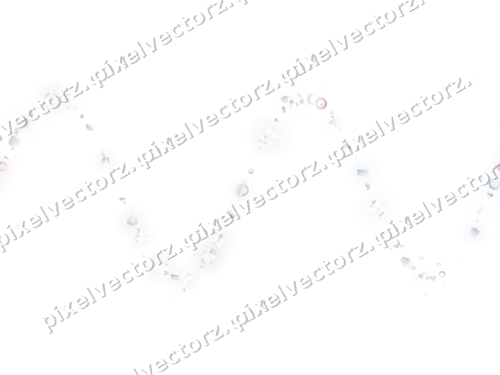 Nahtlose Glitzerwelle aus Herzen und Tropfen auf transparentem Grund