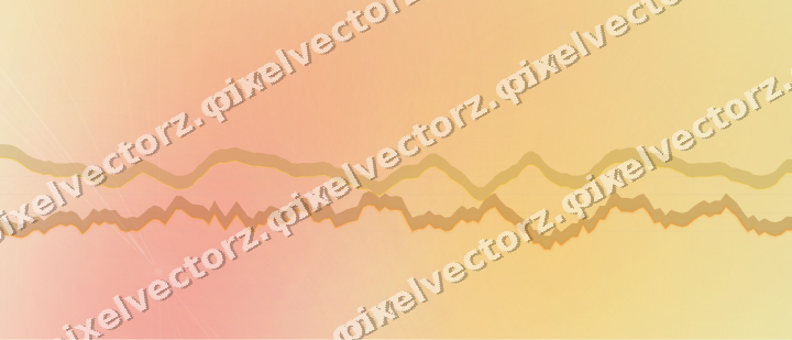 Zarter Pastell Diagramm Hintergrund in Orange und Bernstein