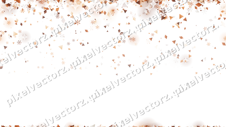 Nahtloser Glitzerregen auf transparentem Grund
