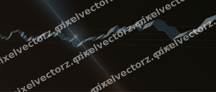 Leuchtender Neon Diagramm Hintergrund in Türkis und Rot