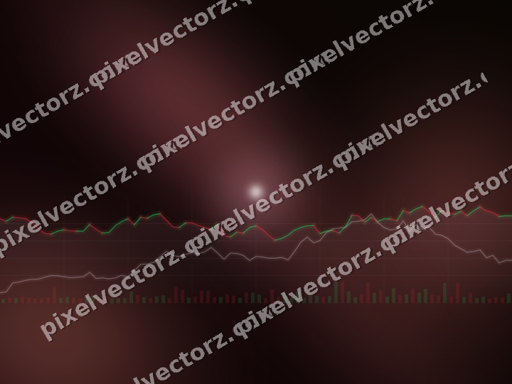 Leuchtender Neon Diagramm Hintergrund in Rosa und Rot