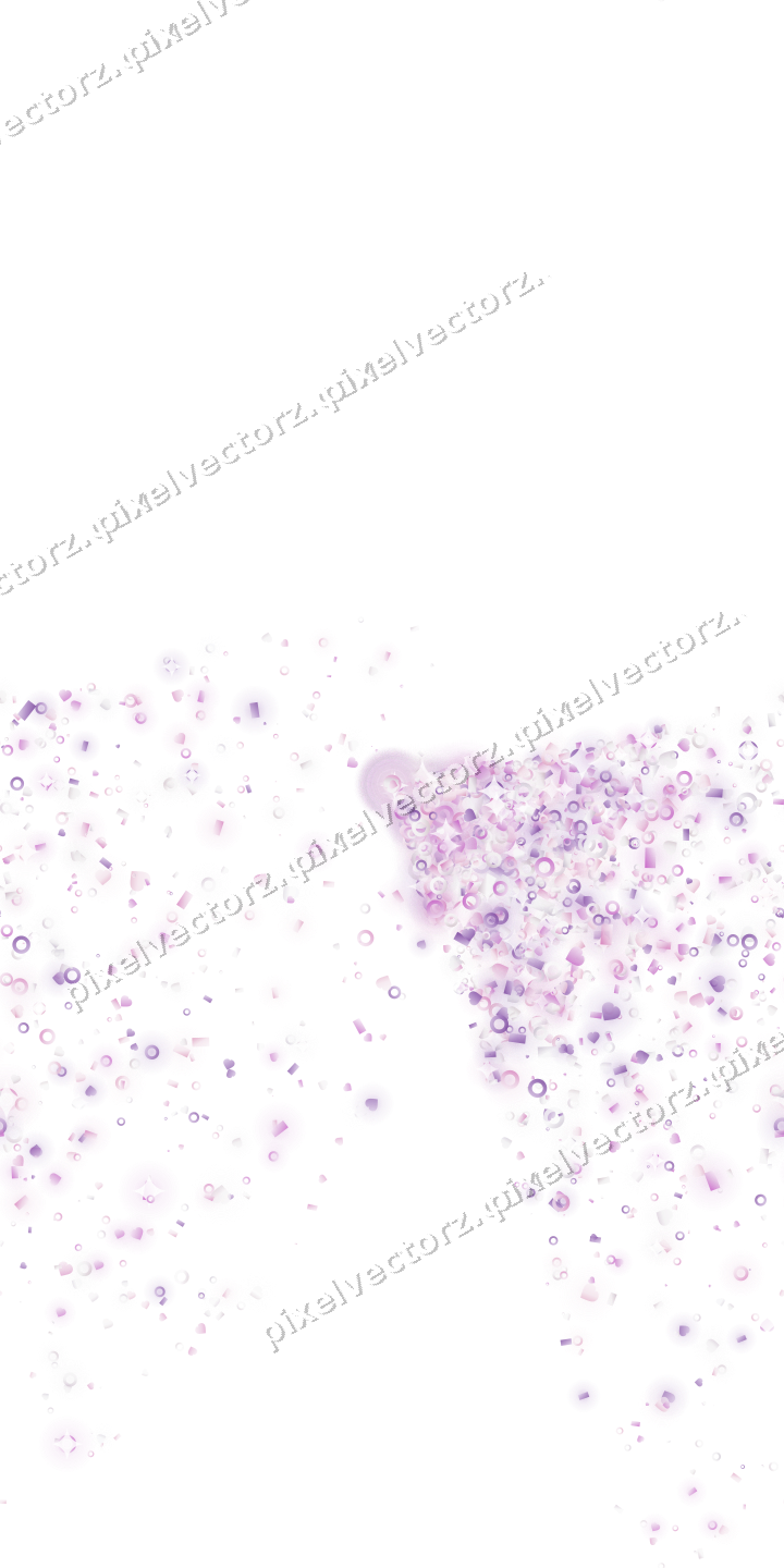 Nahtloser Glitzerfächer aus Herzen und Ringen auf transparentem Grund